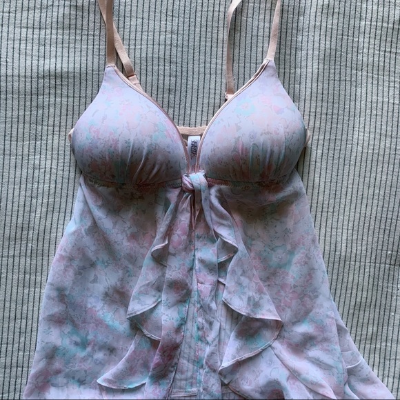Never Worn Floral Sheer Lingerie Slip - Picture 3 of 3